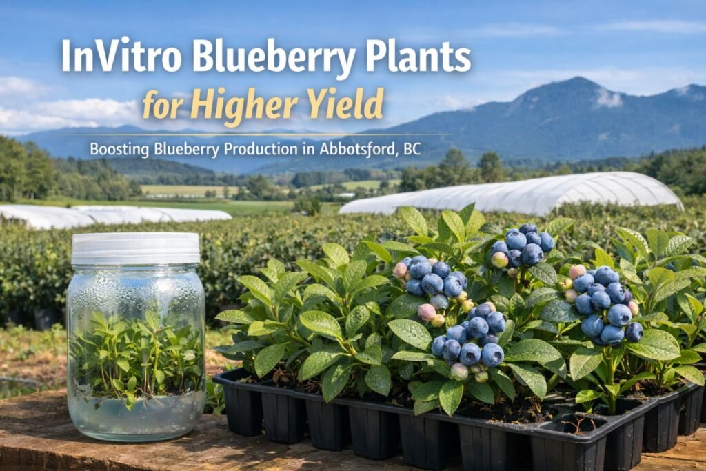 Why Abbotsford Growers Choose InVitro Blueberry Plants for Higher Yield