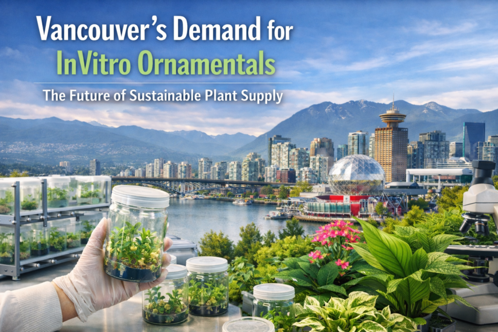 Vancouver’s Demand for InVitro Ornamentals: The Future of Sustainable Plant Supply