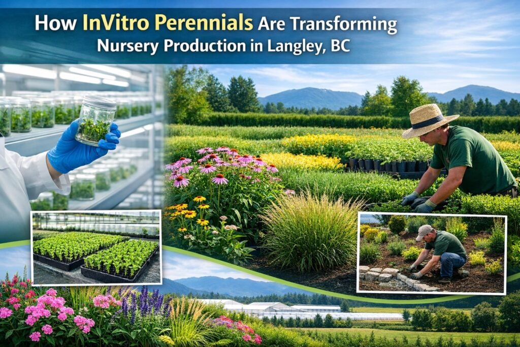 How InVitro Perennials Are Transforming Nursery Production in Langley, BC