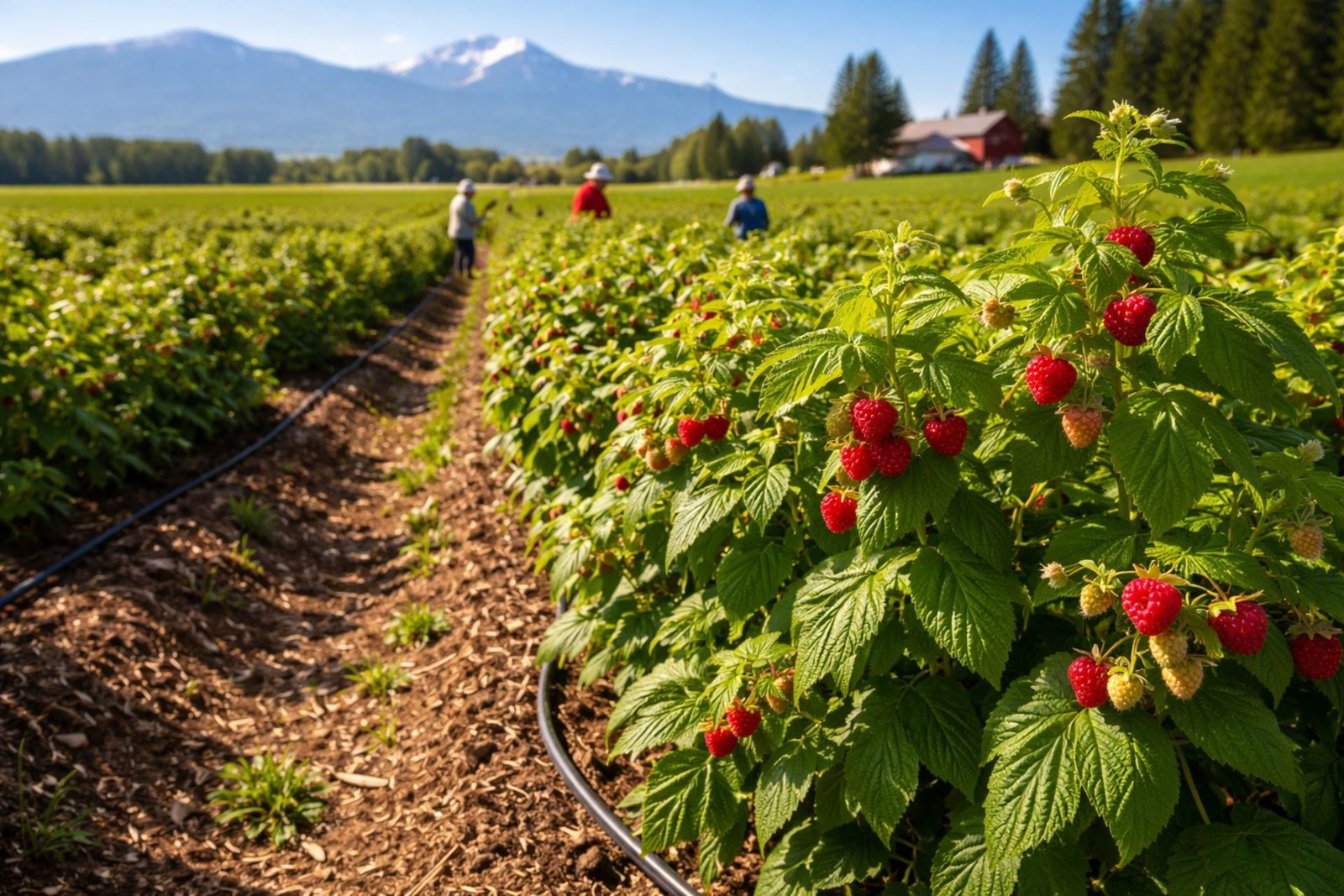 Small Raspberry Farm InVitro Raspberry Plants: How to Start a Berry Farm in Vancouver