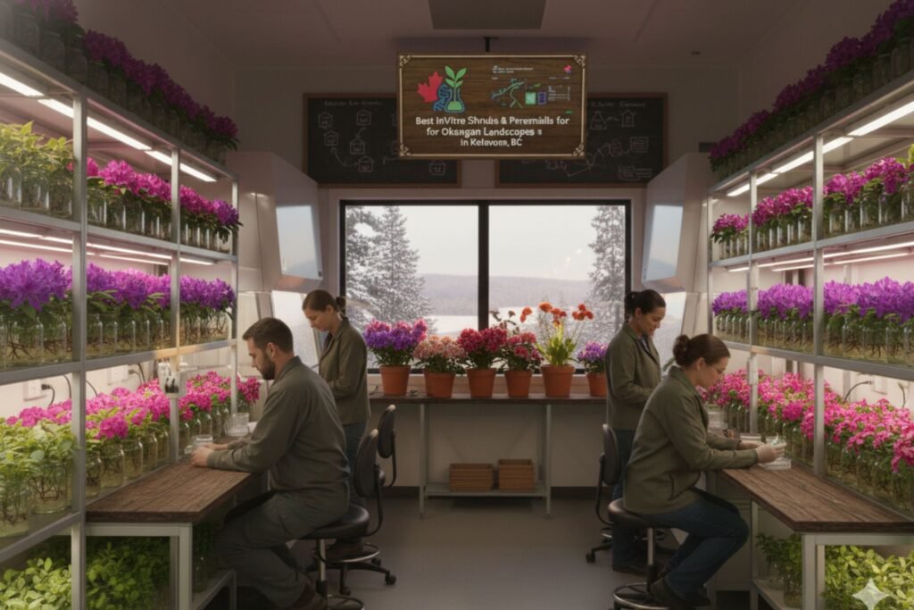 Best InVitro Shrubs and Perennials for Okanagan Landscapes in Kelowna, BC