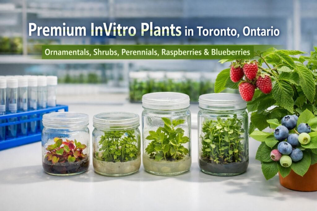 Premium InVitro Plants in Toronto | Ornamentals & Berry Plants