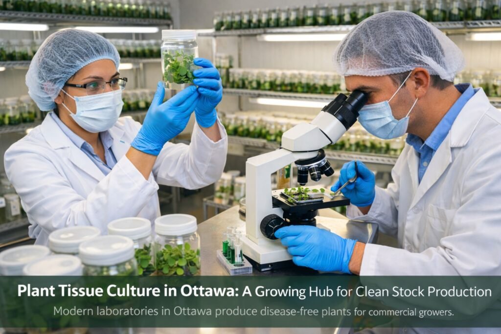 What Makes Ottawa a Growing Hub for Plant Tissue Culture and Clean Stock Production?