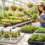 Affordable in vitro plants in Abbotsford displayed in a greenhouse for beginner growers