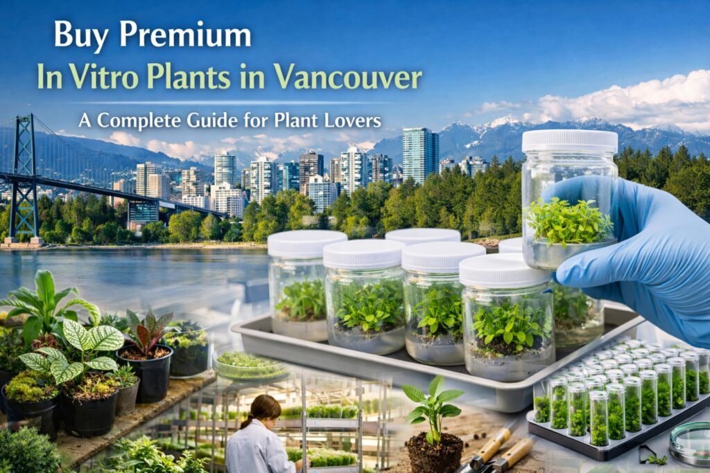 Buy Premium In Vitro Plants in Vancouver: A Complete Guide for Plant Lovers