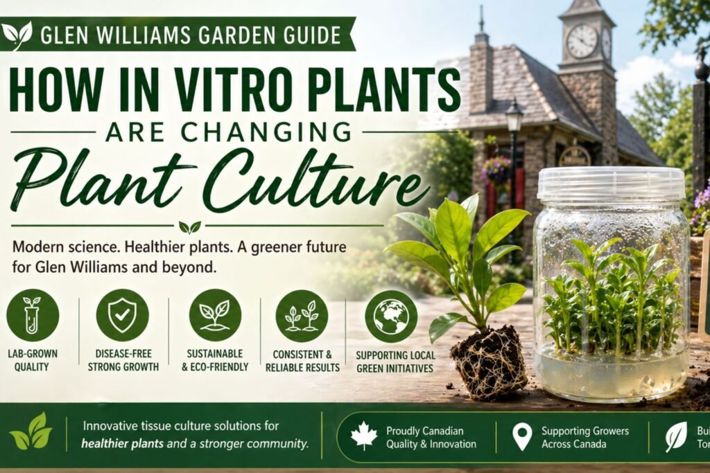 Glen Williams Garden Guide: How In Vitro Plants Are Changing Plant Culture