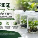 Healthy in vitro plants reflecting modern Uxbridge gardening trends